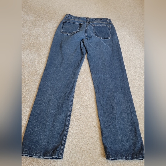 Focus Lifestyle womens size 8 inseam 30" dark wash jeans Used - Picture 7 of 11